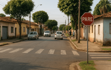 Vereadora Lourdes Monteiro pede estudo para instalar placas de PARE nos cruzamentos do Jardim Ibirapuera