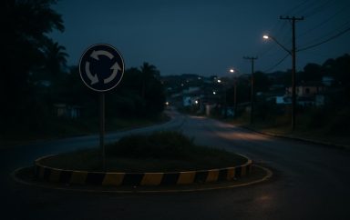 Vereadora Lourdes Monteiro pede conclusão e iluminação na rotatória da entrada de Ponta Porã
