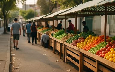 Vereadora Lourdes Monteiro pede instalação de lixeiras na Feira do Agricultor, no Coophafronteira